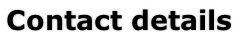 Contact details